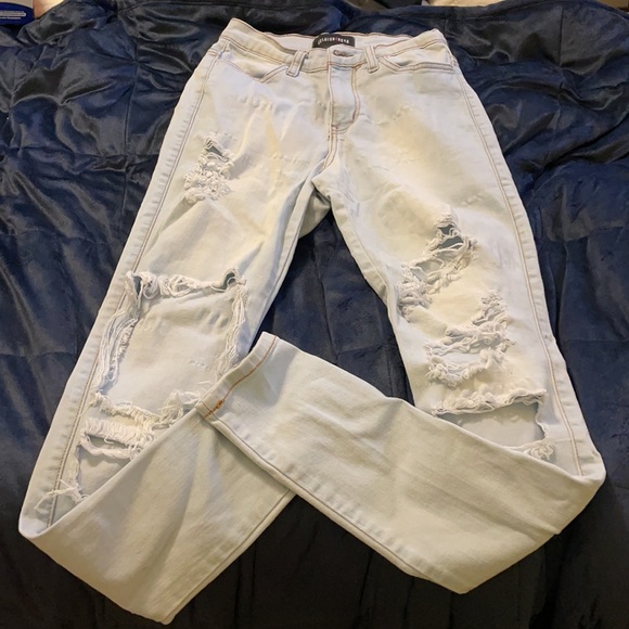 Fashion Nova Ripped Jeans - Picture 2 of 4